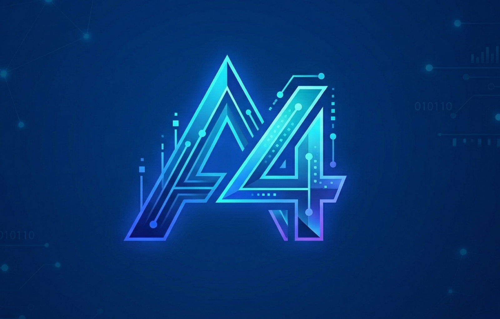 Logo for website, a4 Analytics